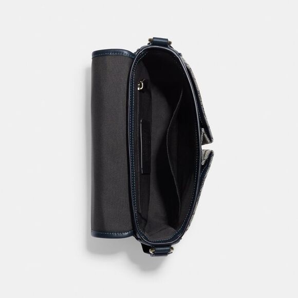 NWT Coach Outlet Sprint Map Bag 25 In Signature Jacquard - Picture 3 of 5